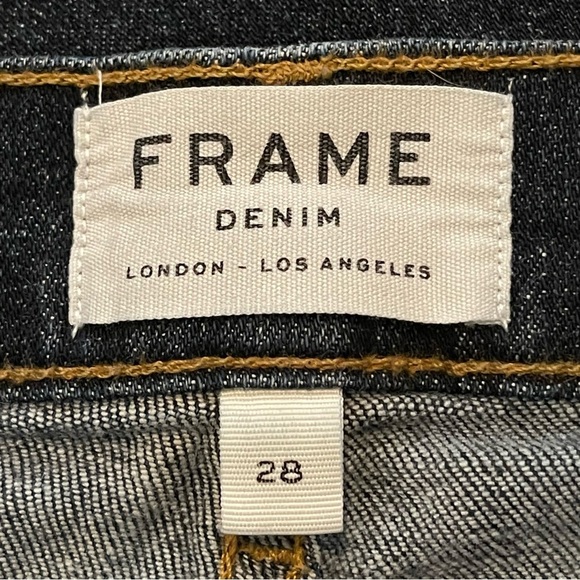 Frame Denim Le Garcon Crop in Covant Wash 28 - Picture 5 of 10